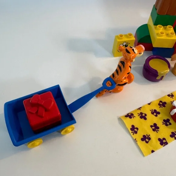 VTG LEGO 2987 - Duplo: Winnie The Pooh - The Hundred Acre Wood - 1999 - NO BOX‎
